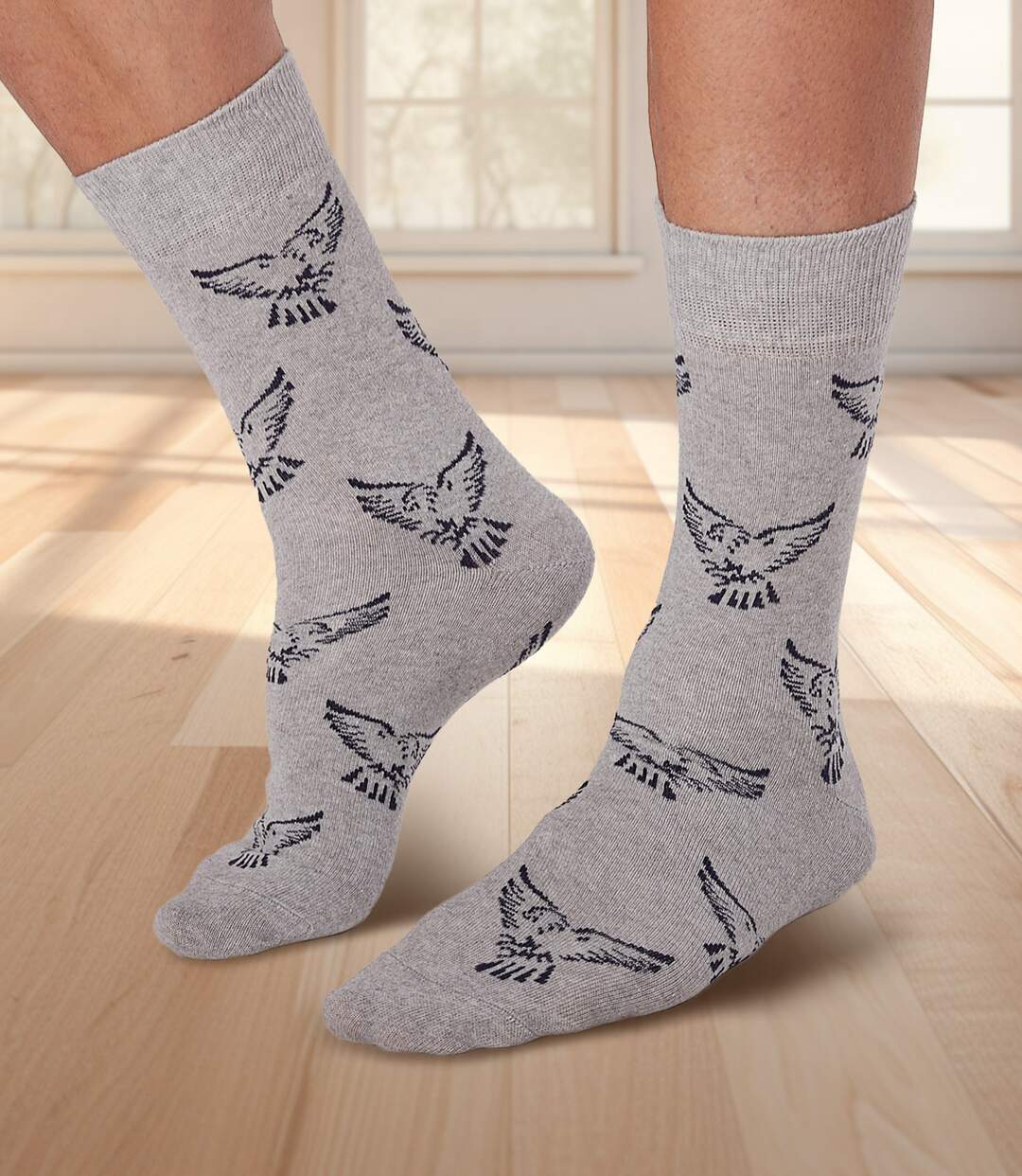 Set van 5 paar sokken met print Atlas For Men