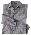 Geruit overhemd van flanel Wild Park  Atlas For Men