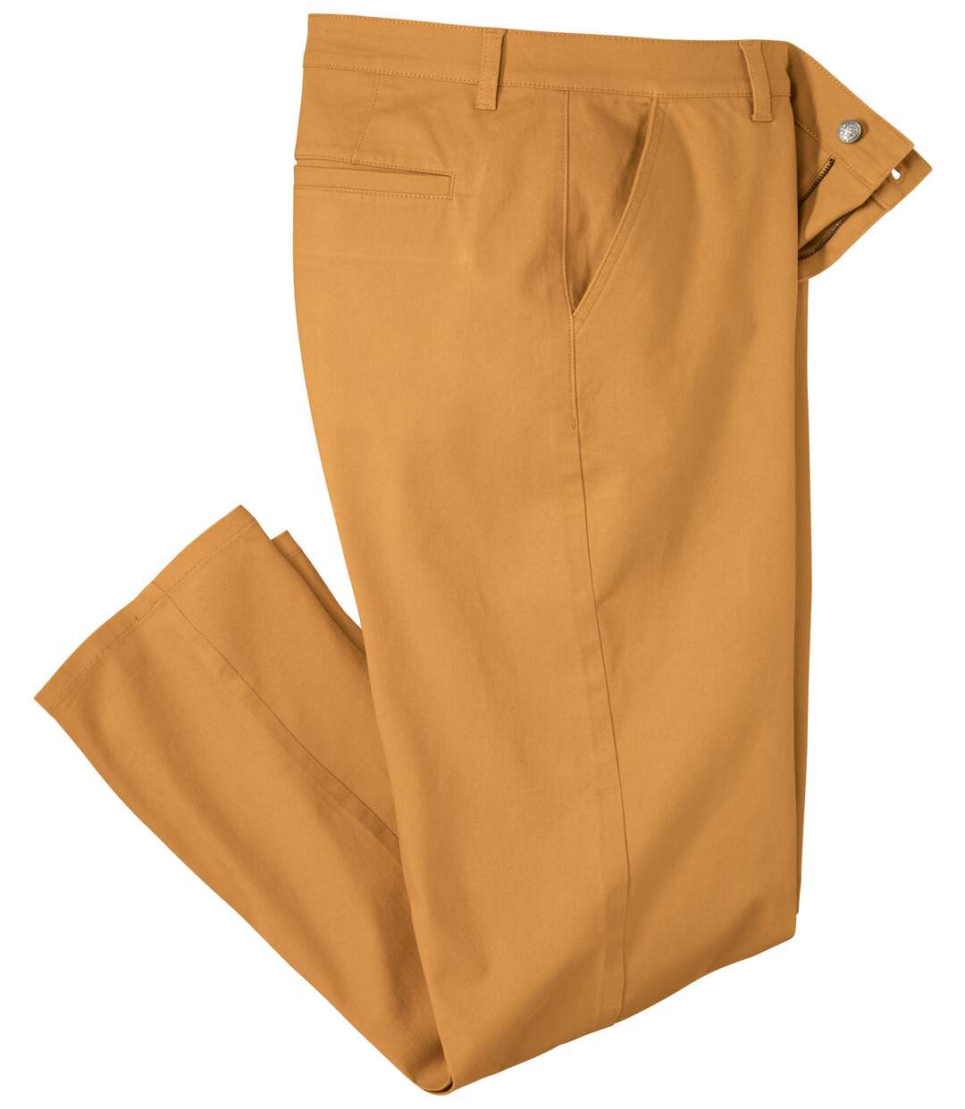 Men's Ochre Stretch Chinos