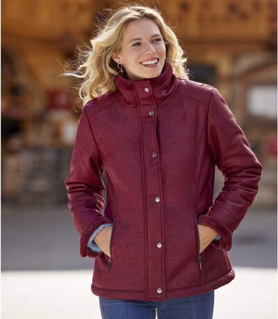 Unique Bargains Women's Plus Size Lightweight Stand Collar Drawstring  Utility Jacket