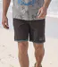 Pack of 2 Men's Microfibre Shorts - Black Khaki-1