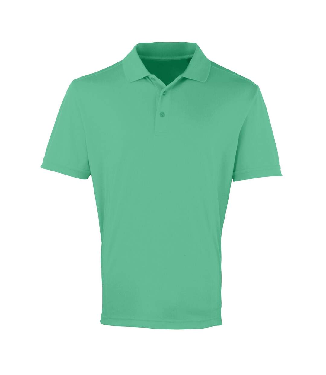 Premier Mens Coolchecker Pique Short Sleeve Polo T-Shirt (Kelly)