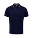 Polo hommes bleu marine/blanc Premier Premier