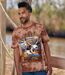 Tie-dye T-shirt Evasion-1