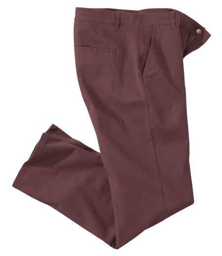 Chino nohavice z elastického kepru