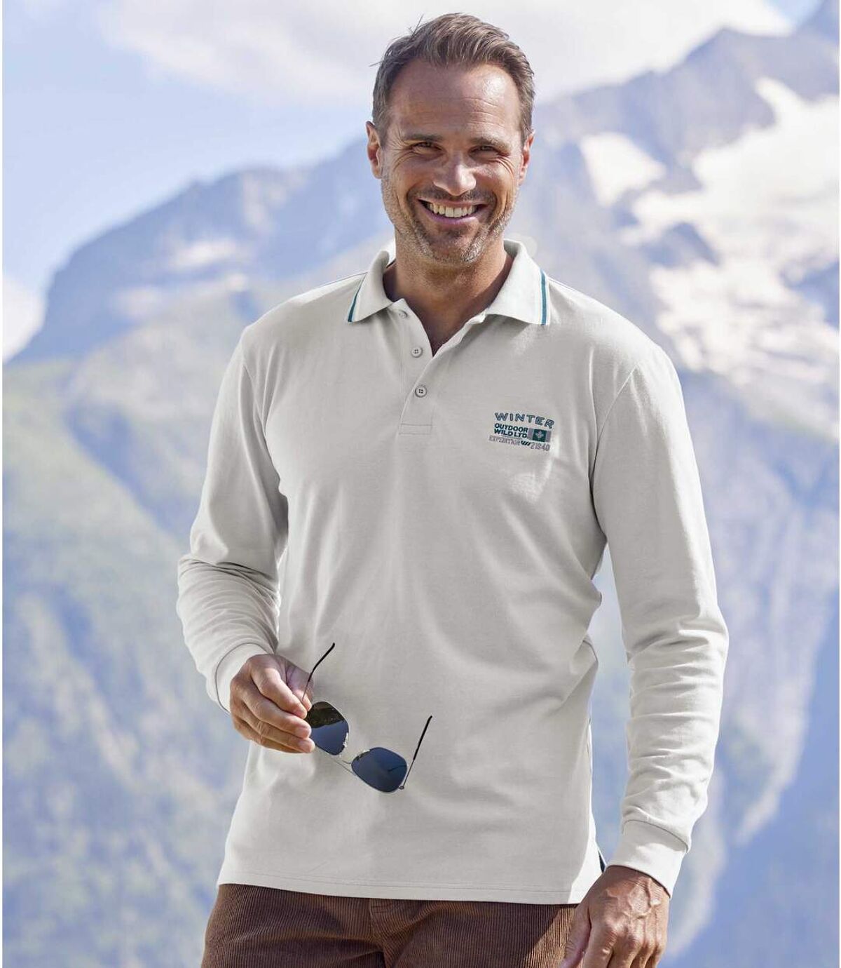 2er-Pack Poloshirts Winter in Piqué-Qualität Atlas For Men