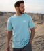 4er-Pack einfarbige T-Shirts aus Baumwolle-5