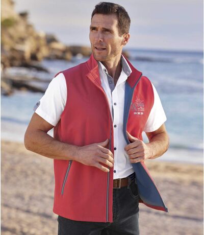 Softshell mouwloos vest