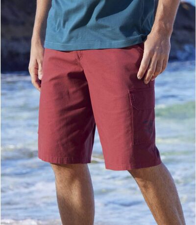 Men's Terracotta Cargo Shorts