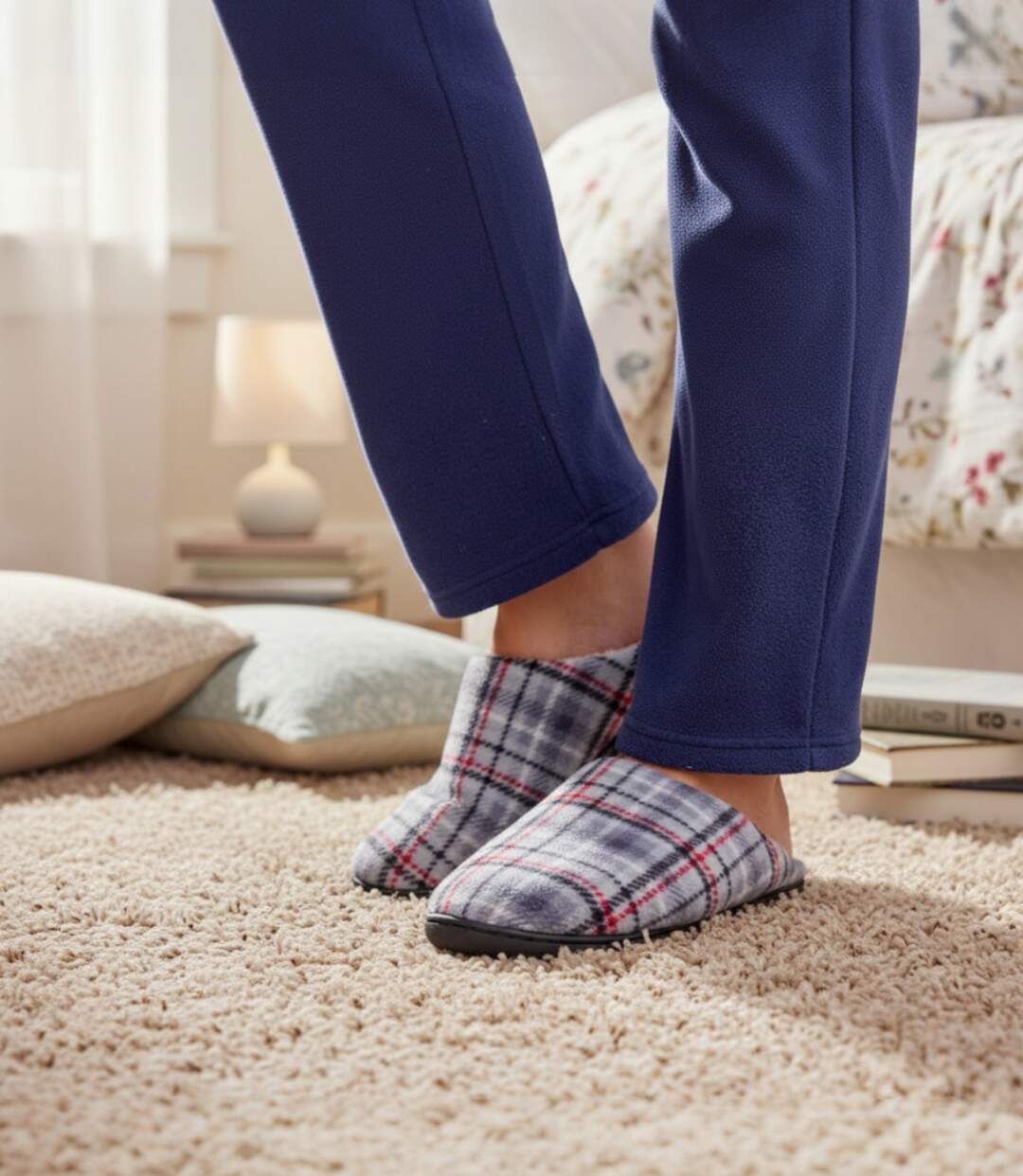 Les Chaussons Polaires Fourrés Sherpa-2