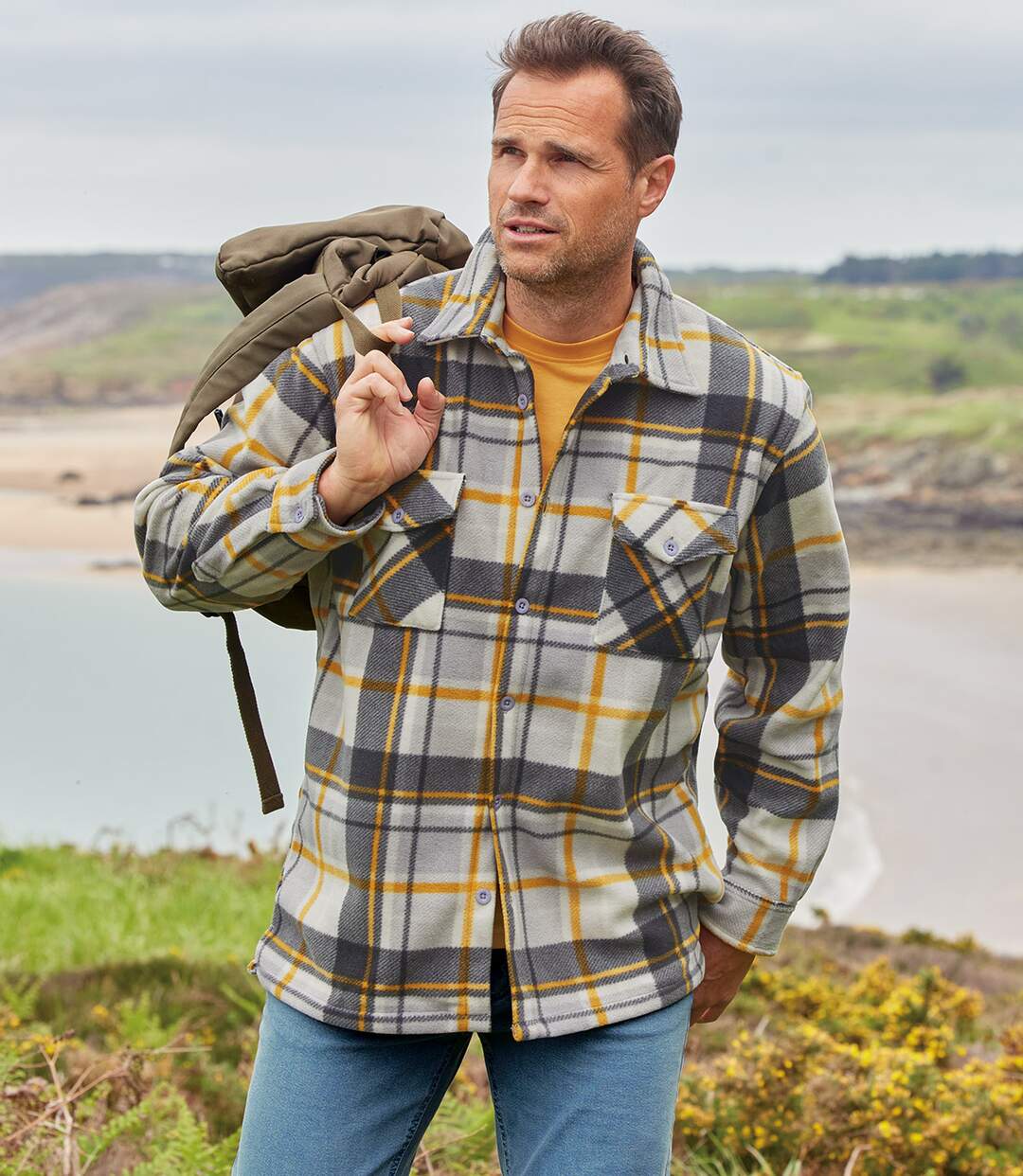 Fleece overshirt Highlands