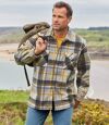 Hemdjacke aus Fleece Atlas For Men