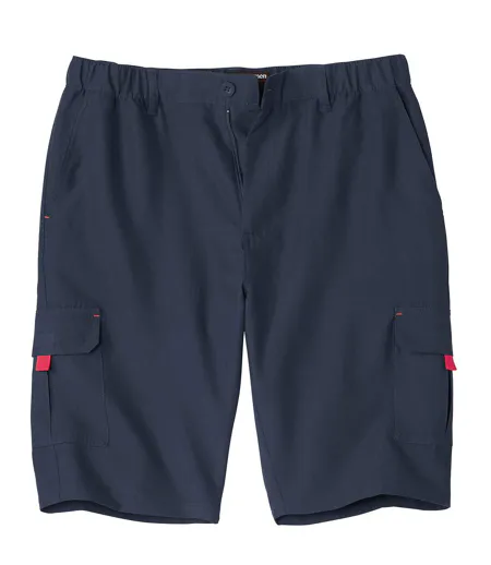 Cargo-Bermuda aus Microfaserr
