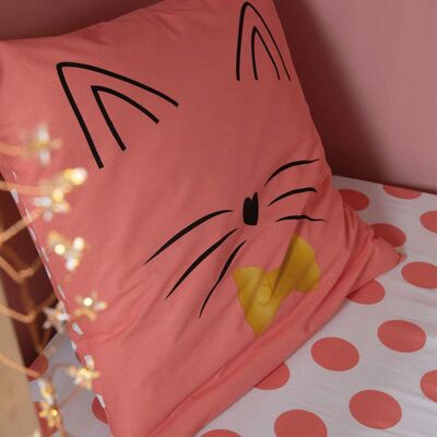 Chat brille