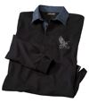 Men's Denim Collar Polo Shirt  Atlas For Men