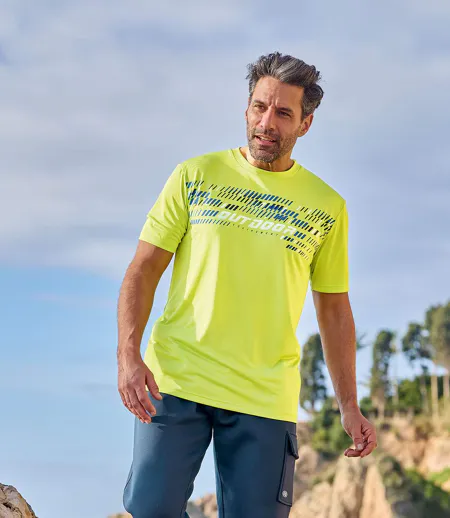  Le Lot de 3 Tee-Shirts Sport Graphiques