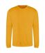AWDis Adults Unisex Just Hoods Sweatshirt (Mustard Yellow)