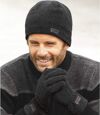 Winterduo van fleece: muts + handschoenen Atlas For Men