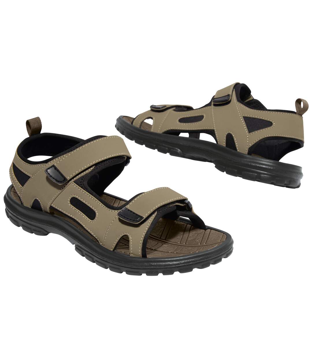 Men's Taupe Sandals