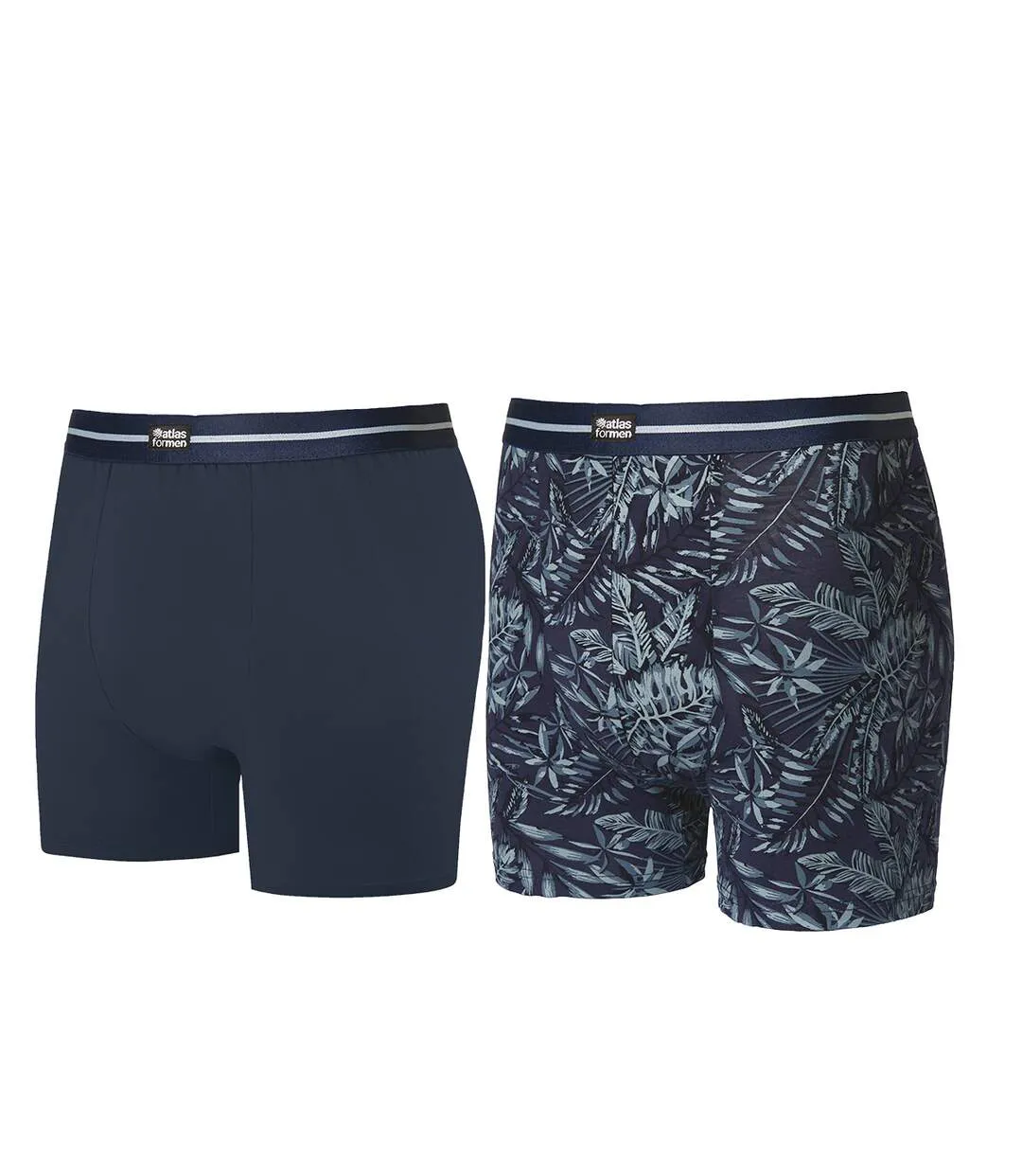 Le Lot de 2 Boxers en Coton Stretch-3