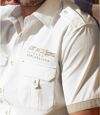 Weißes Hemd im Pilotenstil Atlas For Men