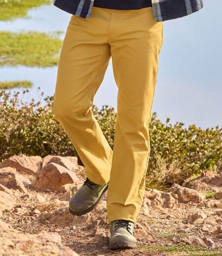 Le Pantalon 5 Poches en Twill Stretch