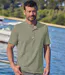 Sada 3 outdoorových triček s knoflíčkovým zapínáním u krku-3