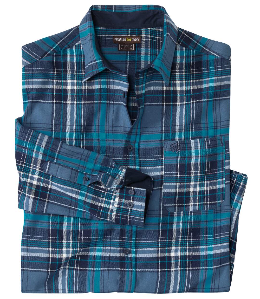 Flanelowa koszula w kratę-4