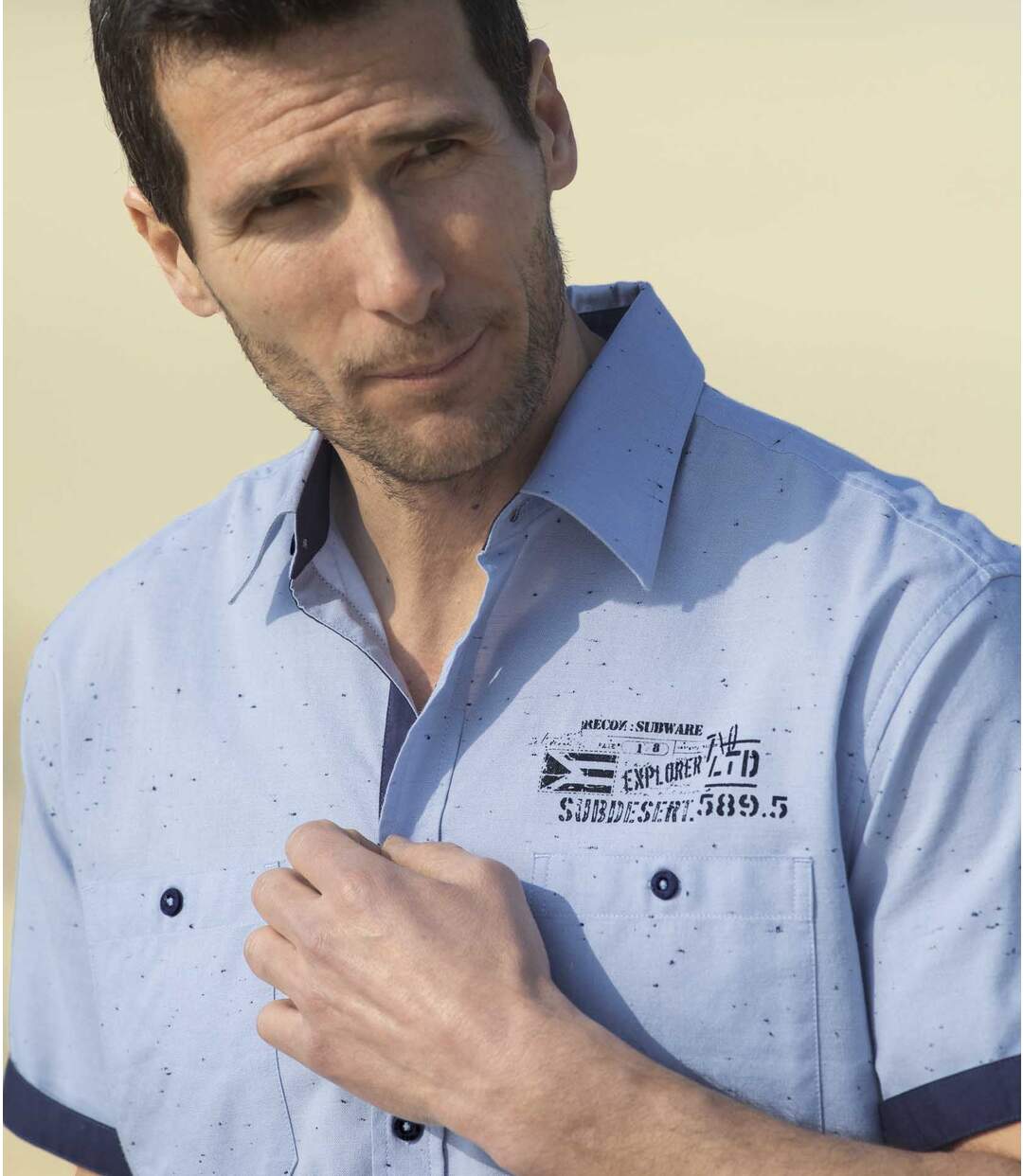 Рубашка из Хлопка Atlas For Men