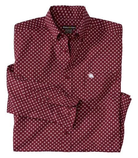 La Chemise en Popeline à Micromotifs