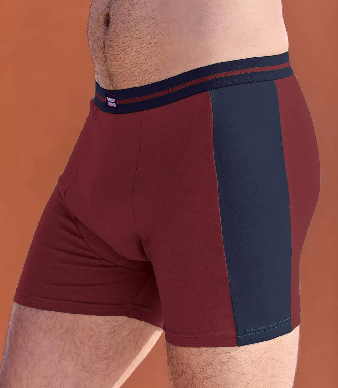 Lot de 2 Boxers Sport en Coton Stretch-3