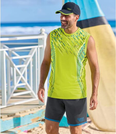 Lot de 2 Shorts Microfibre Sport 