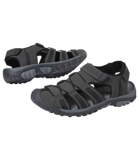 Men's Grey Casual Outdoor Sandals