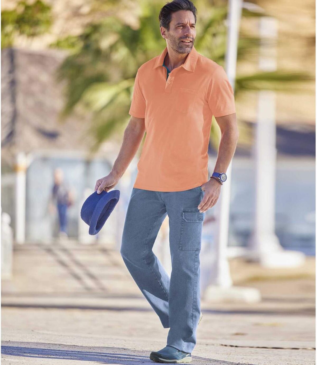 2er-Pack Cargo-Jeans Top Komfort Atlas For Men