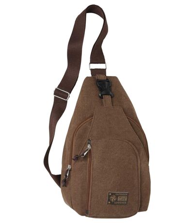 Brown Multi-Pocket Holster Bag