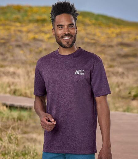 Set van 3 sportieve T-shirts van gevlamd polyester
