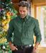 Chemise en Popeline à Micro-Motifs-5