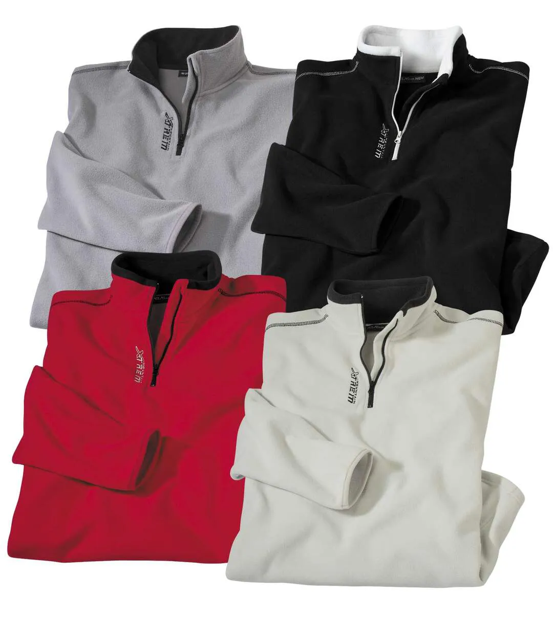4er Pack Microfleece-Pullover-1