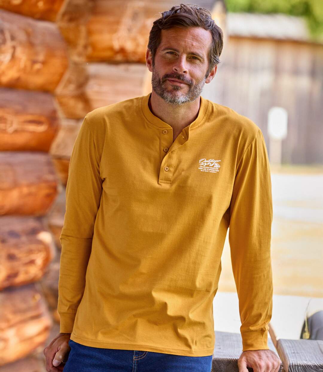 Sada 3 trik Adventure s knoflíčkovým zapínáním u krku-3