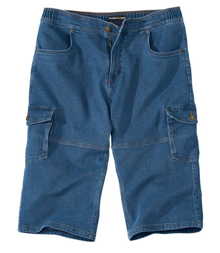Bequeme 3/4 Cargo-Jeans