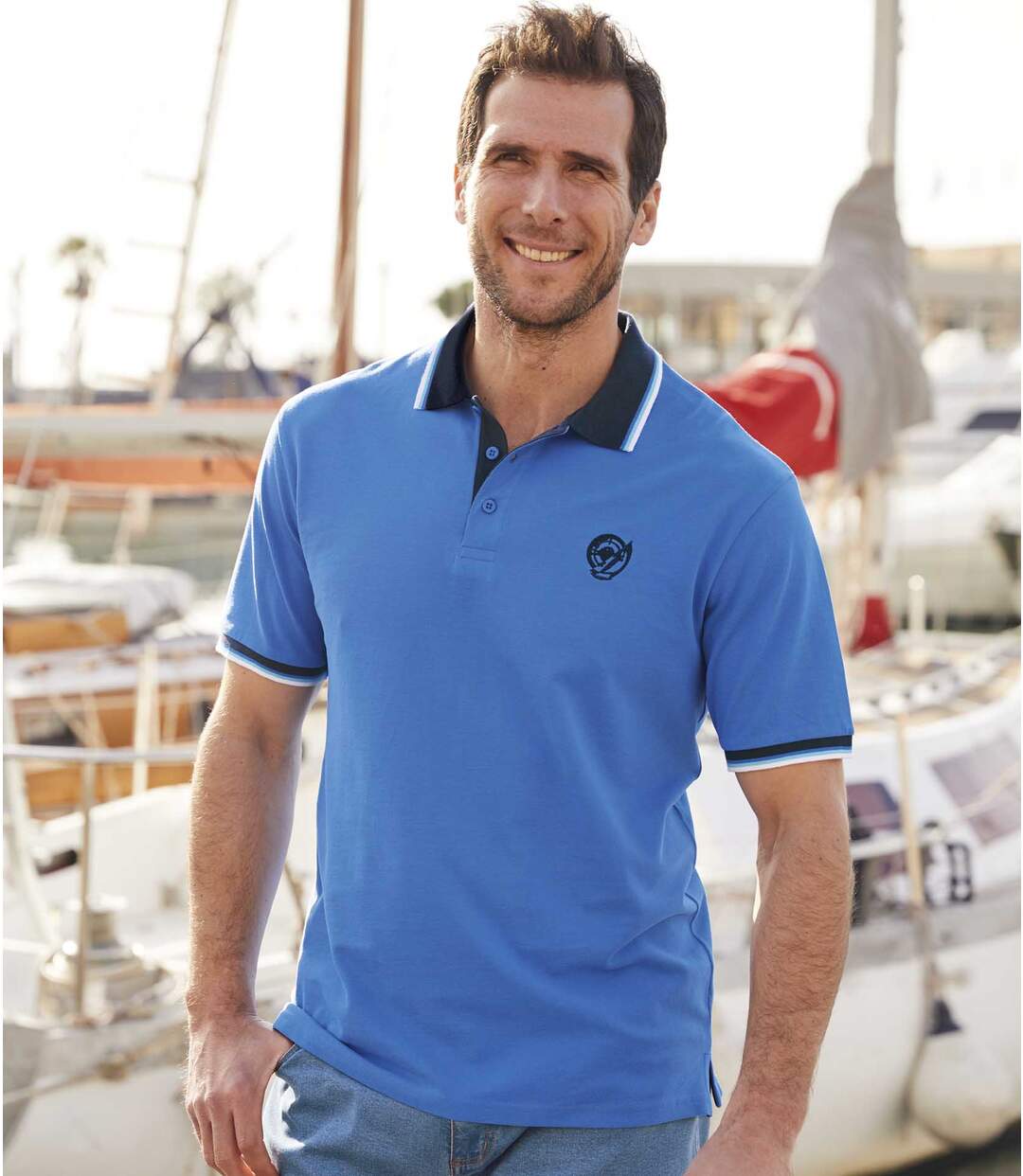 Set van 2 piquépolo’s Sailing-3