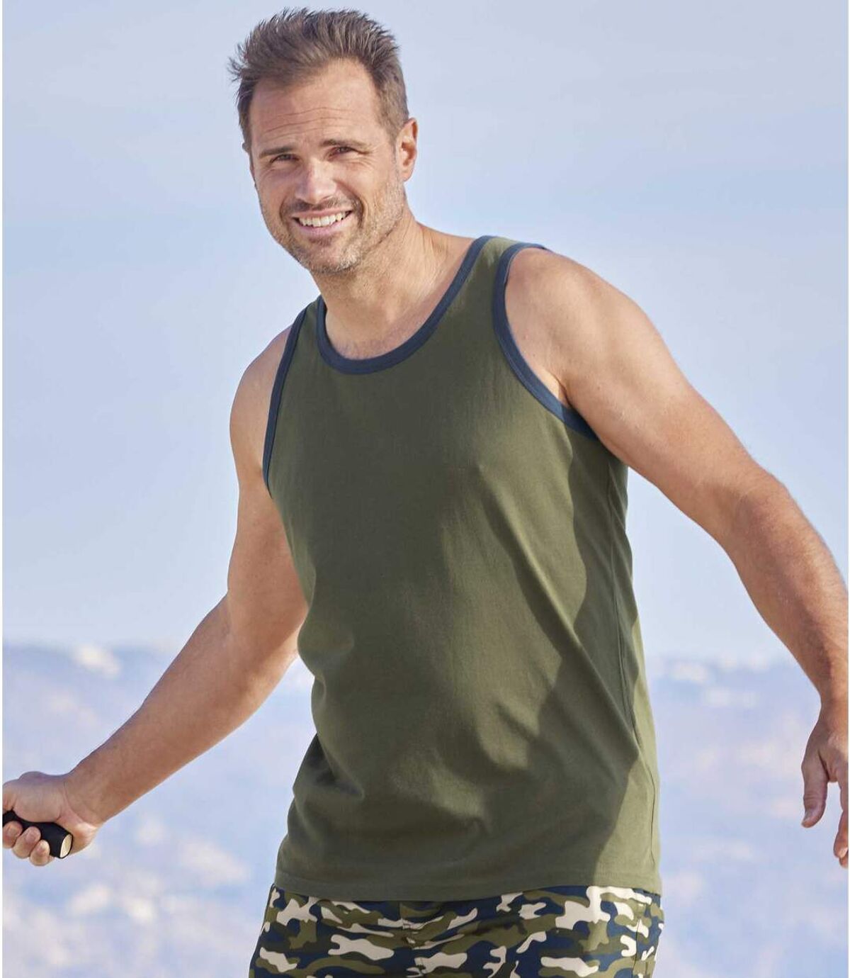 3er-Pack Tanktops Beach Atlas For Men