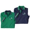 Set van 2 sportieve piquépolo’s Exploring  Atlas For Men