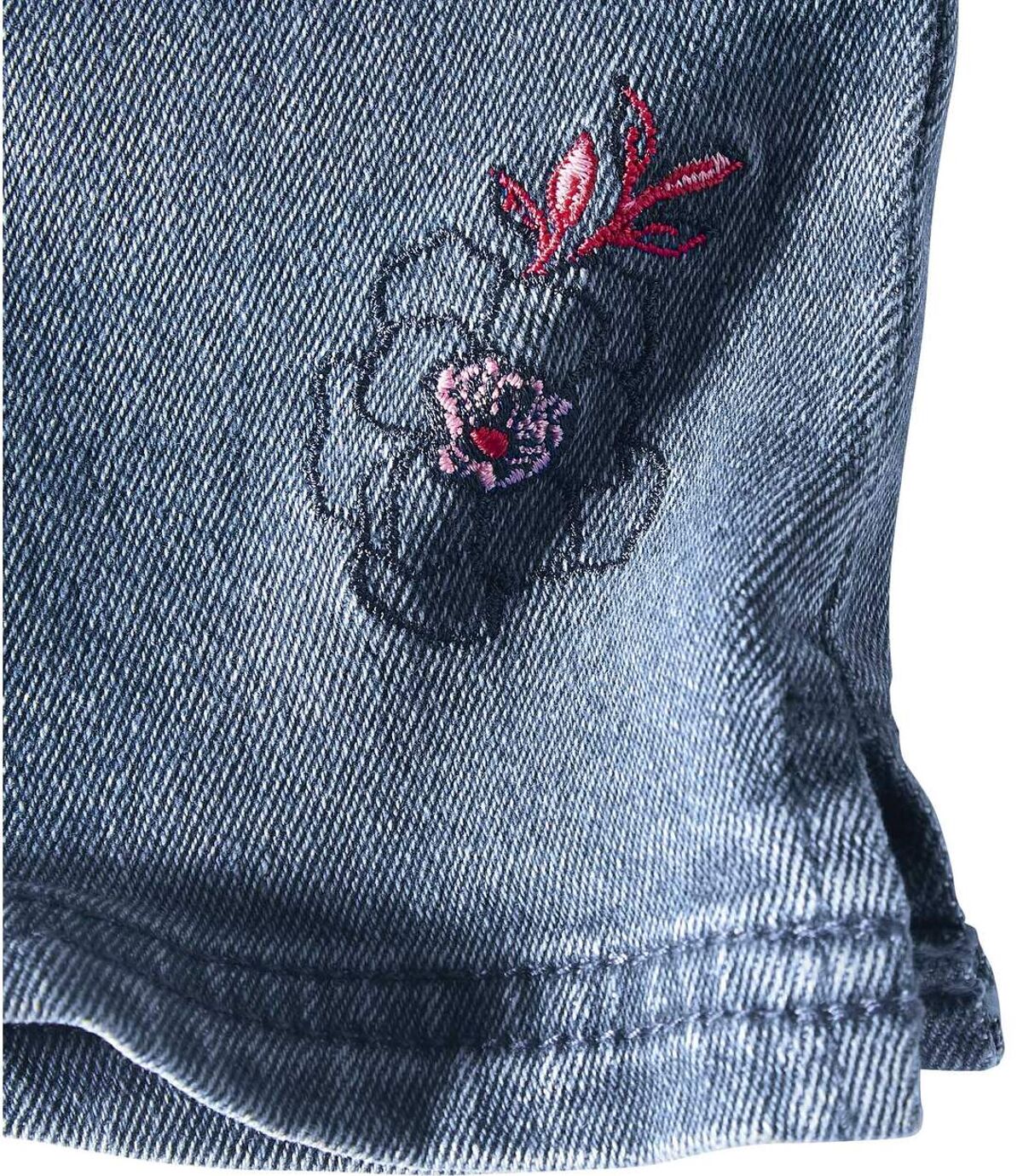 Women's Embroidered Stretch Denim Pants Atlas For Men