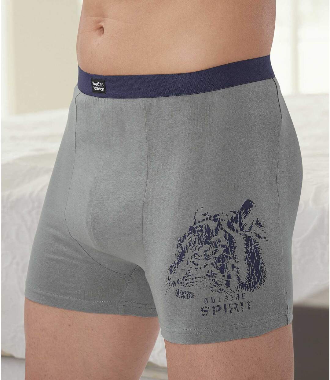 Lot de 2 Boxers Stretch Confort 