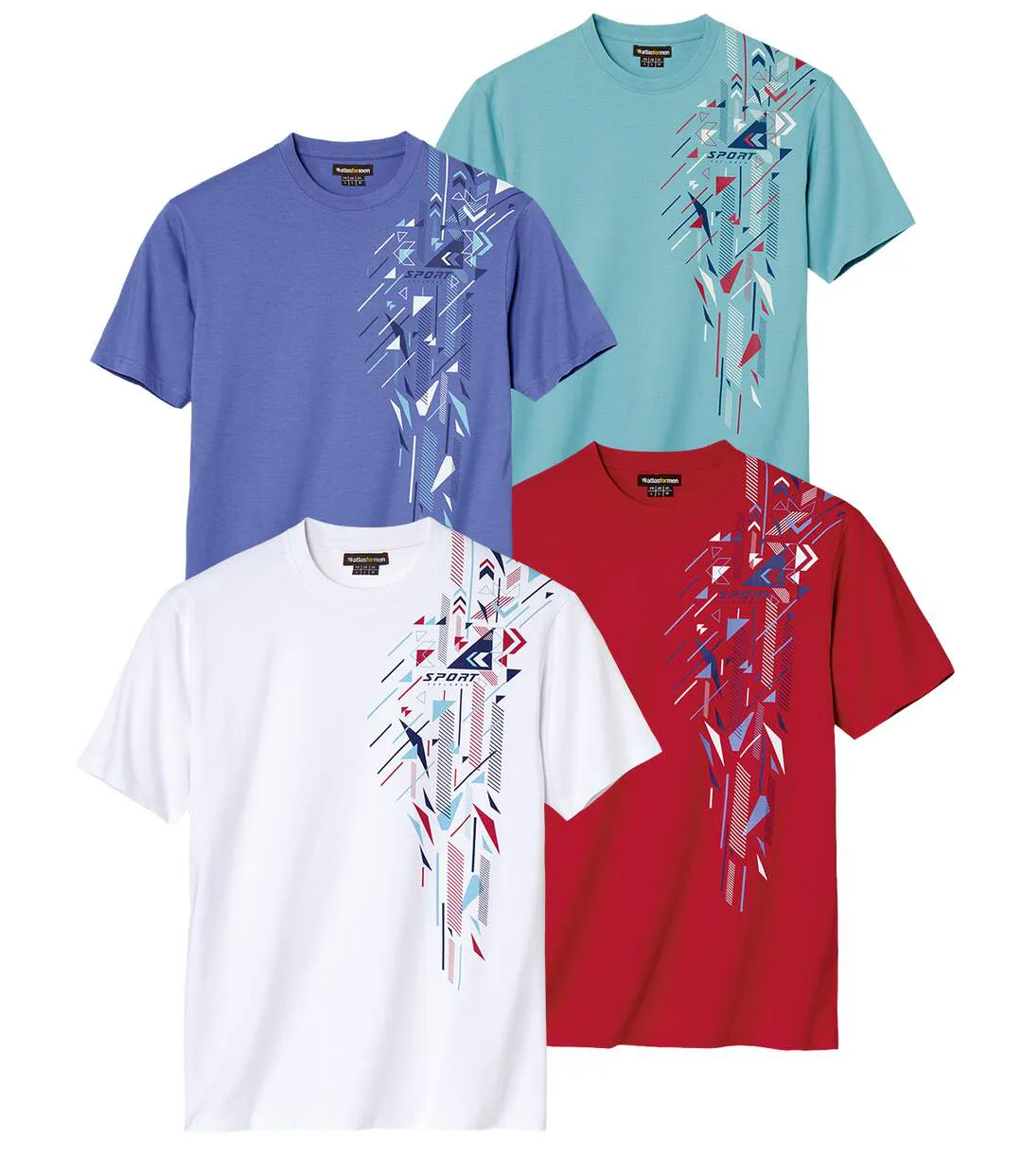 Lot de 4 Tee-Shirts Eté-1