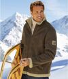 Sherpa bélésű művelúr repülős kabát Atlas For Men
