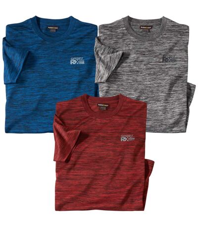 3er-Pack T-Shirts Sport Lines