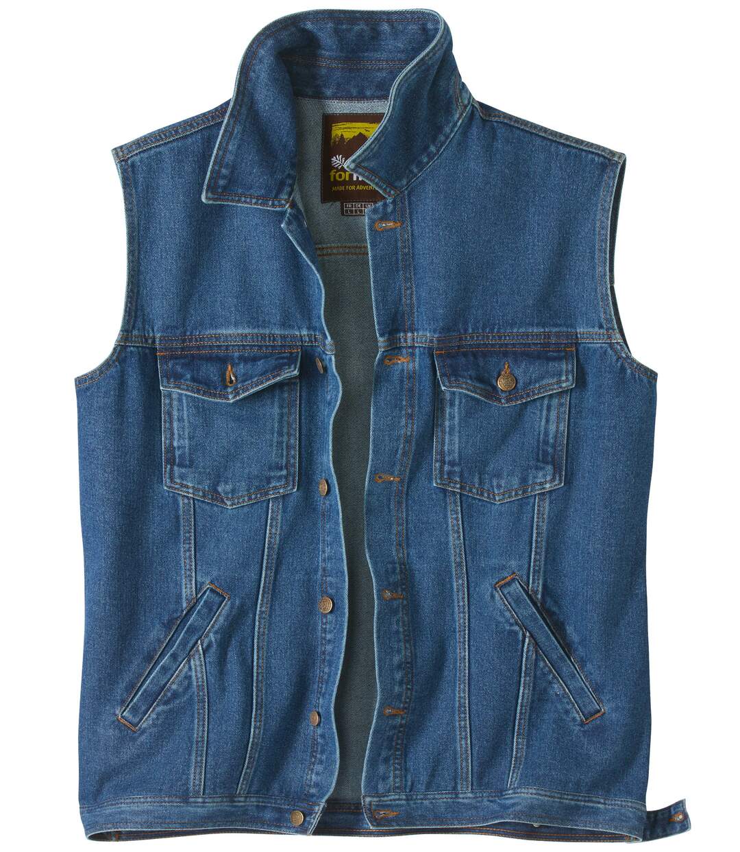 Veste en Jean Sans Manches 