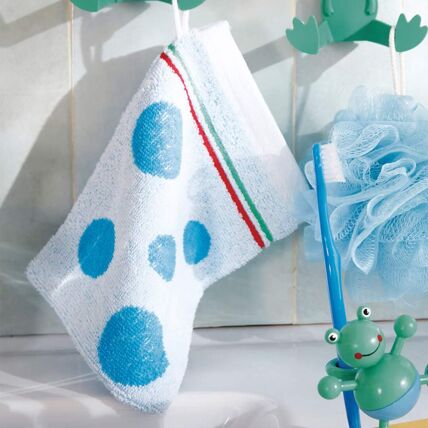 2 gants de toilette